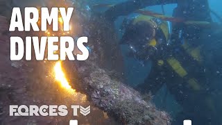 How British Army Divers Conduct UNDERWATER ENGINEERING 🌊 • EXERCISE SUBMERGED CRUSADER | Forces TV