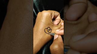 Heart love tattoo design 😍💞😍💞😍💞 #shorts #trending #viral #tattoos #viralvideo #viralshorts