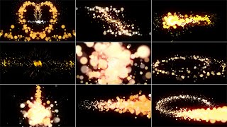 Explosive Particle Transitions for motion graphics