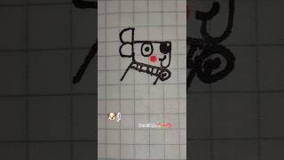 Como dibujar un perro #shorts #videos #drawing