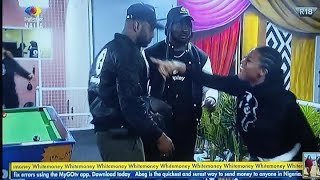 Boma and Angel Fighting in the big brothers house BBN 2021