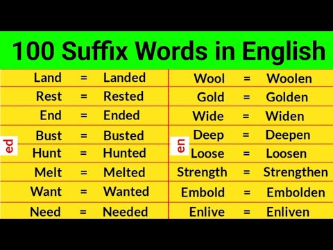 What is the suffix of locked?