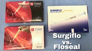 Surgiflo vs. Floseal Comparison Tests