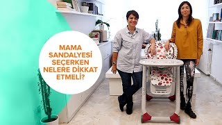 Mama Sandalyesi Nasıl Seçilmeli? I İki Anne Bir Mutfak