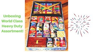 World Class Heavy Duty Firework Assortment Unboxing Review