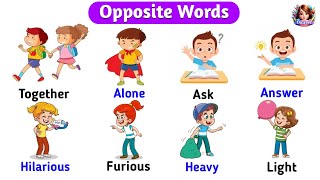 30+ Opposite Words For Everyday Life | Antonyms In English | Opposite words with sentence