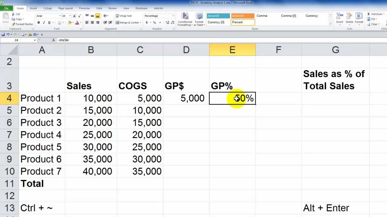 30 Sales Report Using Excel Salesreport