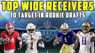 Top 15 Rookies WIDE RECEIVERS  | 2024 Dynasty Fantasy Football