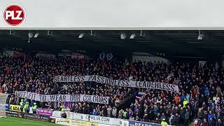 ‘Heartless, Passionless, Leaderless’ - Rangers fans unveils banner in St Mirren clash