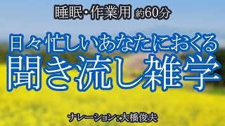 バスの○○○には、人の髪の毛が使われている。/【朗読】忙しいあなたのための雑学【聞くトリビア】