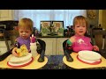 Twins try hot cross buns