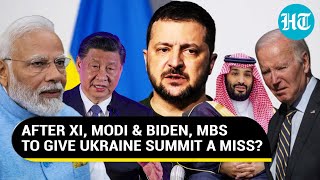 'Waste Of Time Without Russia': Saudi 'To Skip' Ukraine Peace Summit; Kremlin Mocks Blow To Zelensky