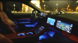 Night Drive in the 2022 Porsche Taycan RWD | Launch Control
