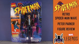 Marvel Legends PETER PARKER Retro SpiderMan Wave Figure Review