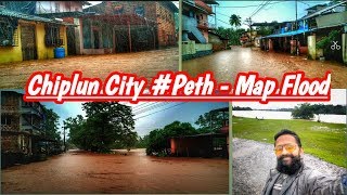 CHIPLUN CITY #Peth-map Flood #90% peth-map Road under water.... by Unknown Territory with Samir