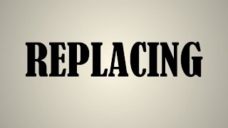Learning vim: Replacement