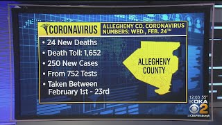 Allegheny Co. Health Dept. Reports 24 Additional Deaths