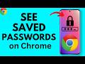 How to See Saved Passwords in Google Chrome Browser - iPhone, Android, Samsung