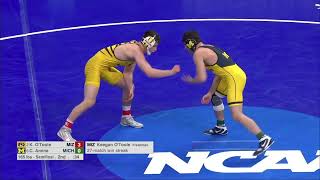 Keegan O’Toole vs Cameron Amine | 2022 NCAA Wrestling Championshis Semifinal ( 165 lbs )