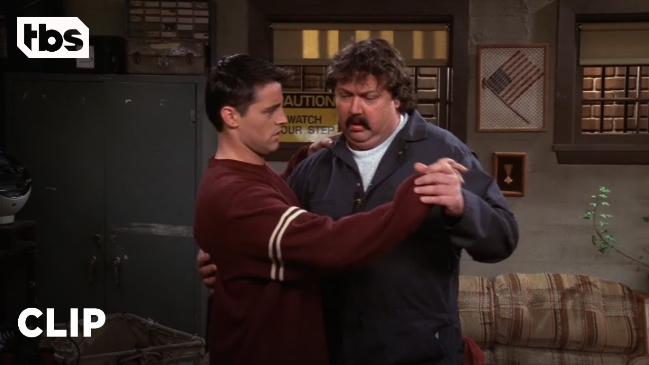 Joey Dancing Ross Wedding