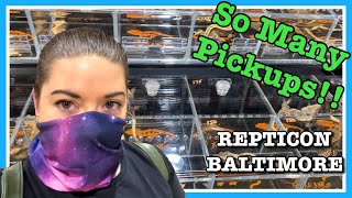 REPTICON BALTIMORE (Sept 2020) Lots of New Pickups!!!! | Reptile Expo | Reptile Show