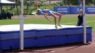 Slovenian Athletic Championship Ptuj 2023 High Jump Girls U12