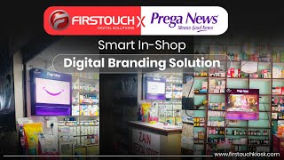 How Firstouch Transformed Prega News’ In-Shop Visibility with Digital Branding Displays