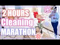 CLEAN #withme MARATHON | 2 HOURS OF CLEANING MOTIVATION | LONG CLEANING VIDEO