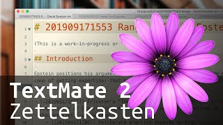 Using TextMate 2 for your Zettelkasten