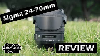 Sigma 24-70mm f2.8 Art Canon Lens (REVIEW) - Such An AMAZING Lens!