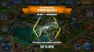 MEGALOSAURUS PACK UNLOCK MEGALOSAURUS | JURASSIC WORLD THE GAME