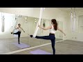 【aerialyoga full body flow】9min strech abs