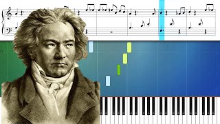 Beethoven - Fur Elise (easy piano tutorial)
