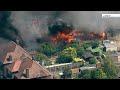 uk heatwave how did the wennington fire spread