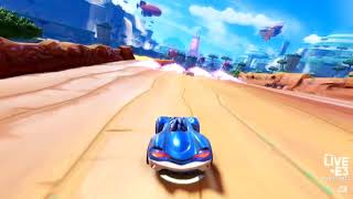 Team Sonic Racing E3 Interview With Aaron Webber and Geoff Keighley