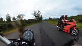 Brilliant biker road Bonanza, on the Bonneville 👌