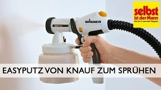 Easyputz von Knauf zum Sprühen