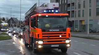 [PRIMEUR/ BULLHORN] Brandweer Dendermonde HVZ Oost met spoed tijdens storm Ciarán!