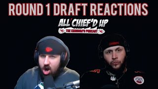 Kansas City Chiefs 2022 NFL Draft - Round 1 Reactions and Analysis by All Chief'd Up!