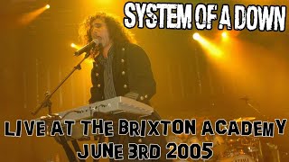 System Of A Down performing at the Brixton Academy in London, England on June 3rd 2005