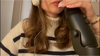 ASMR Random Triggers 🤍 (Candle Tapping, Mic Brushing, Tingly Whispers, Lip Gloss, etc!)