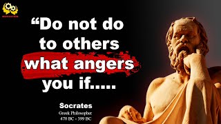 Socrates's All-Time Greatest Quotes on Life | Ancient Greek Philosophy | Motivation