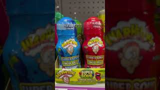 WARHEADS SUPER SOUR TONGUE ROLLER 👅#shorts #sourcandy #warheads #trending #sweet