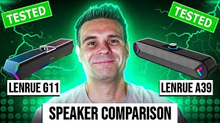 Lenrue G11 vs A39 Computer Speakers Compared