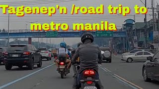 Taginep'n /roadtrip to metro manila