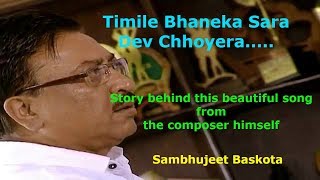 Sambhujeet Baskota Telling Story about the Song \