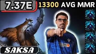 7.37e - Rank 13 Saksa MAGNUS Soft Support Gameplay 25 ASSISTS - Dota 2 Full Match Gameplay