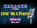 Livin' On A Prayer - BON JOVI [ KARAOKE HQ ] Female Key