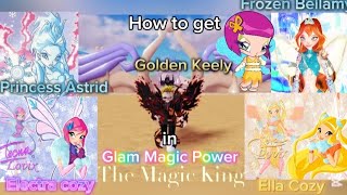 How to get the new characters in Glam Magic Power✨ (Here you go❣️ @HeyItsCarolineForbesYTHere)