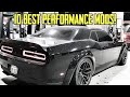 BEST 10 PERFORMANCE MODS FOR DODGE CHALLENGER CHARGER SXT (V6) PENTASTAR! | 4.9 SECOND 0-60!